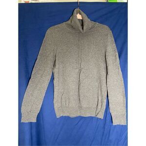 Gap Grey Cotton Turtleneck L
